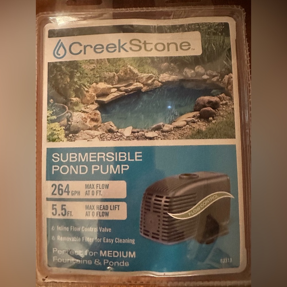 Creekstone Submersible Pond Pump